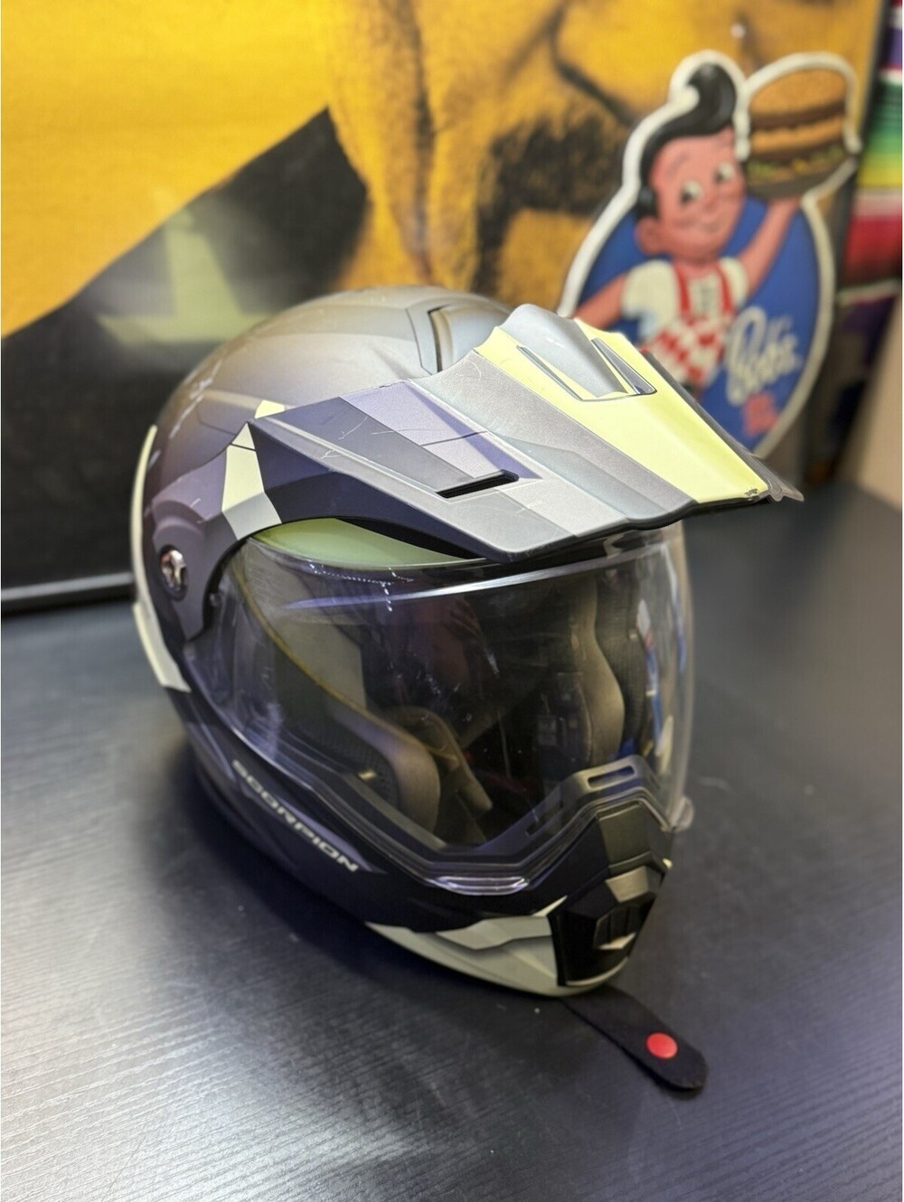 Scorpion EXO-AT950 XL Modular Adventure Helmet 2017 Parts Display